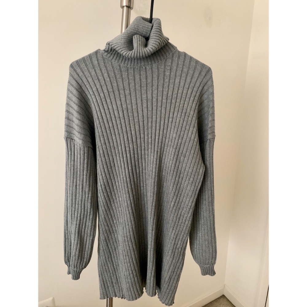 Turtleneck Sweater Dress